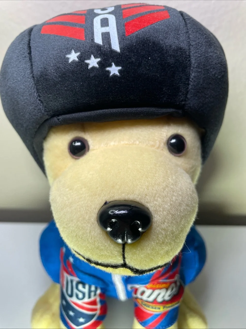 Raising Canes USA Plush Dog stuffed animal 2026 Bobsled Collectirs Edition